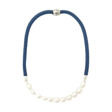 prepster dainty rope necklace- signature navy