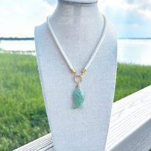 prepster dainty rope necklace- cream charm