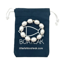 southern statement pearl beaded bracelet