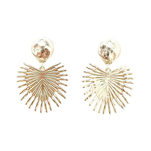 low country palm dangles-oyster post