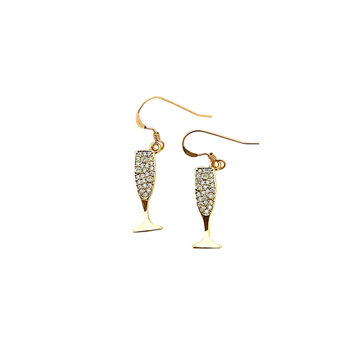 champagne dangles
