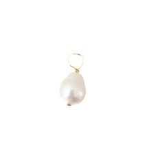 dainty freshwater pearl charm- BRACELET CHARM