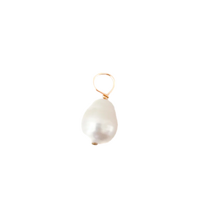 dainty freshwater pearl charm- BRACELET CHARM