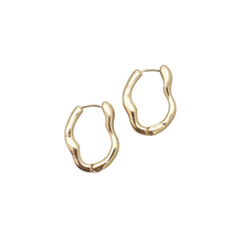 wave hoops gold