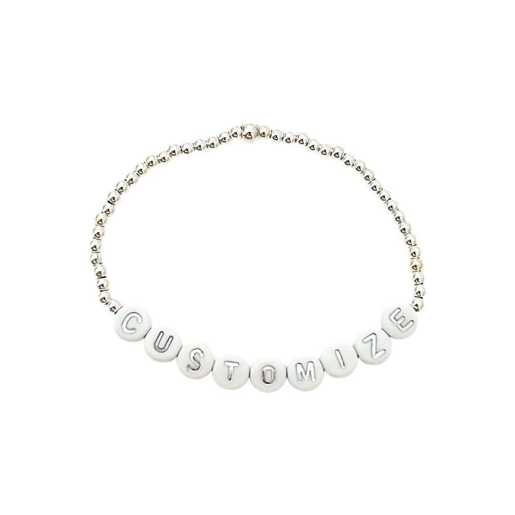 customize me with your favorite word!-silver