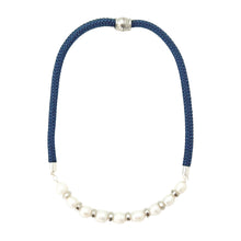 prepster dainty rope necklace- southern navy