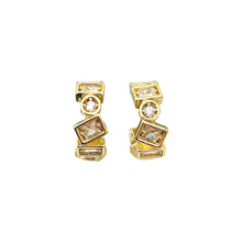abstract cz hoops
