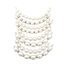 prepster statement rope necklace- southern black