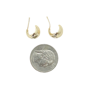 cz tiny tear hoops