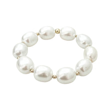 southern statement pearl beaded bracelet