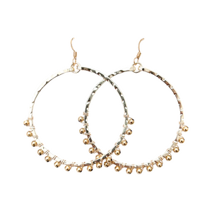class-sea mainsail large beaded earrings