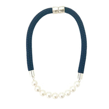 prepster statement rope necklace- signature black