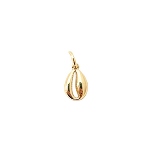 tiny cowrie shell charm