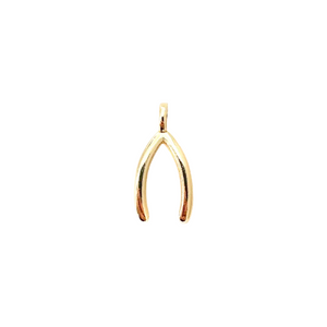 wishbone charm-BRACELET CHARM