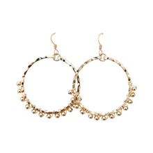 class-sea mainsail small beaded earrings