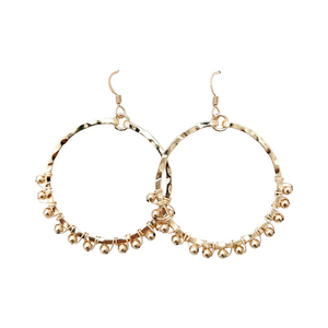 class-sea mainsail small beaded earrings