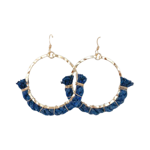 mainsail small {navy rope}