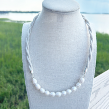 prepster dainty rope necklace- signature linen