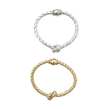 mariners knot bracelet - gold
