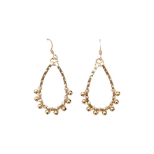 class-sea mini keel beaded earrings