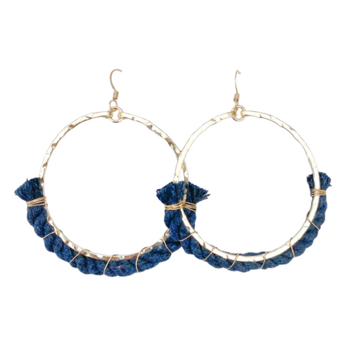mainsail large {navy rope}