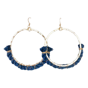 mainsail large {navy rope}