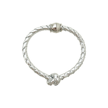 mariners knot bracelet - silver
