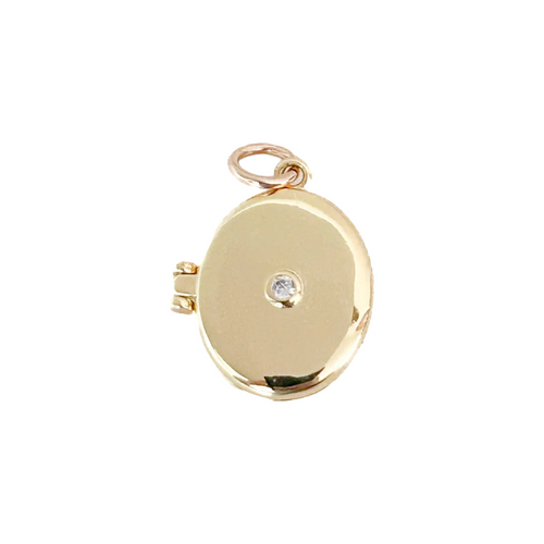 sparkle locket charm- SLIDER