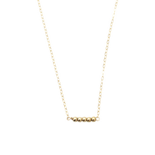 {5} ball bead necklace