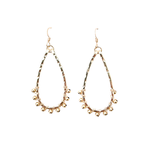 class-sea keel beaded earrings