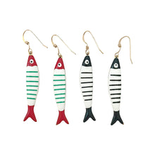 Harbor Sardines- red/aqua