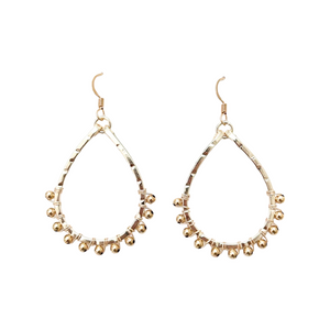 class-sea mini schooner beaded earrings