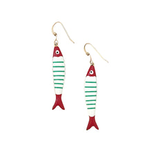 Harbor Sardines- red/aqua