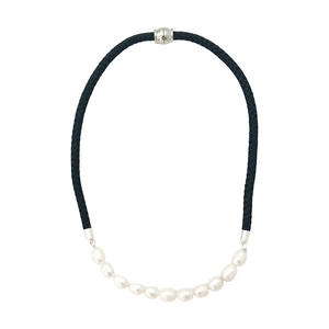 prepster dainty rope necklace- signature black