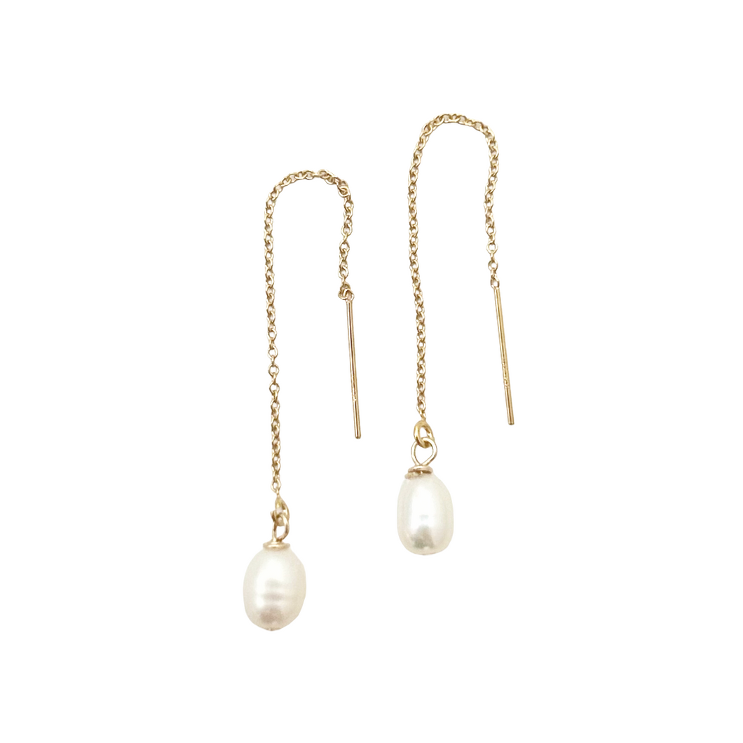 sea pearl chain drops