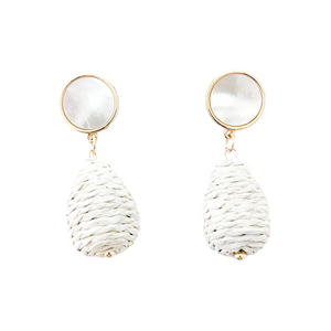 white sweetgrass dangles
