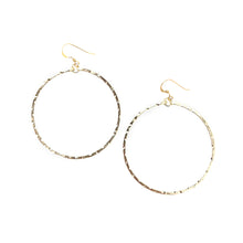 class-sea mainsail large hoop earrings