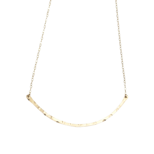 class-sea curve necklace