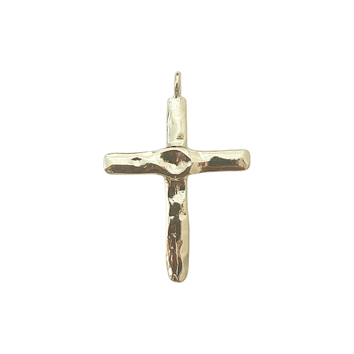 large hammered cross