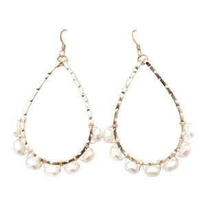 class-sea schooner pearl wrapped earrings