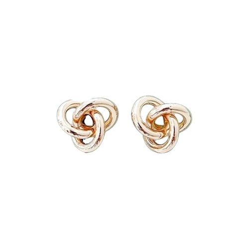 loose knot dainty studs