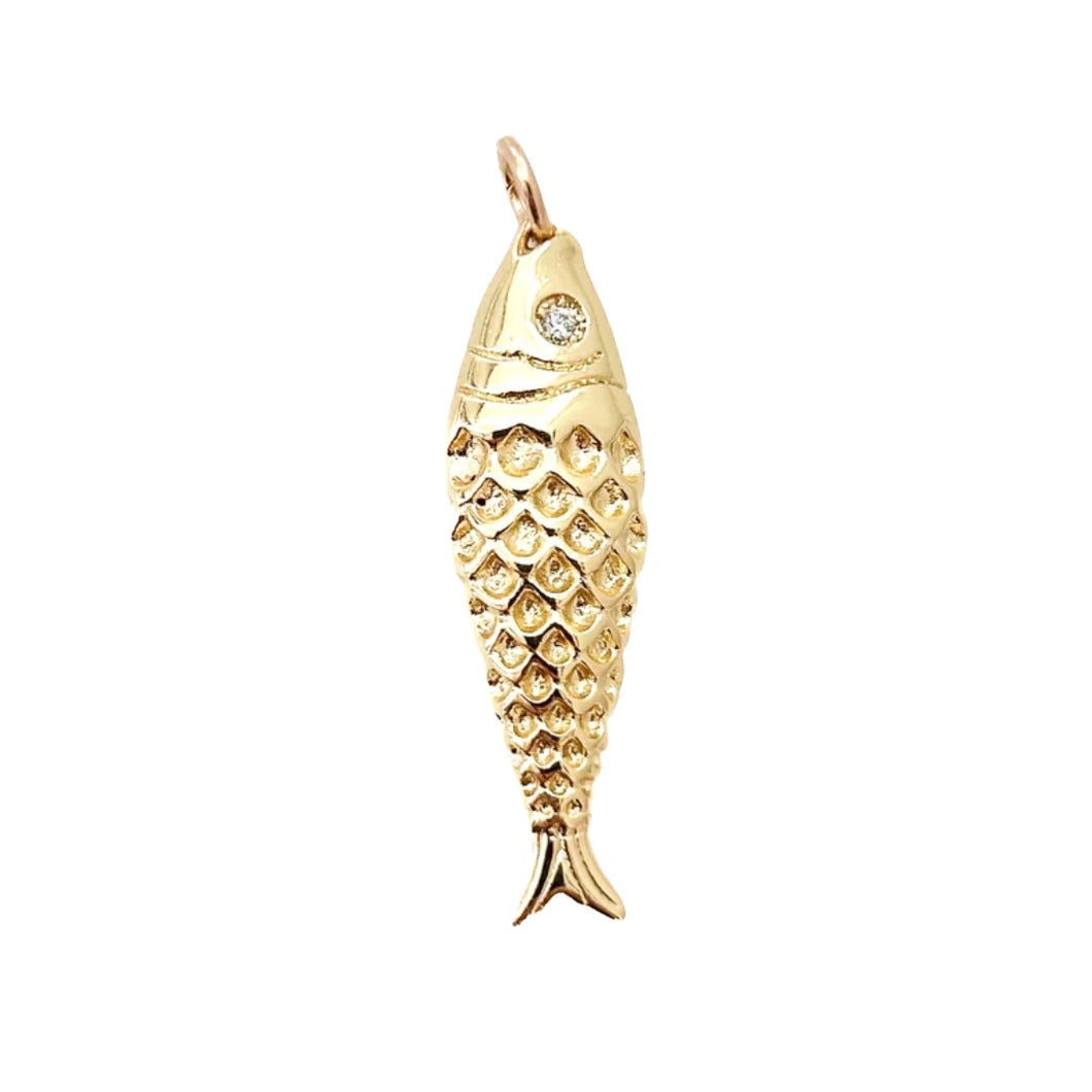 large fish charm- SLIDER