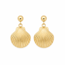 Coastal Shell Drop Earrings – Gold or Silver