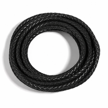 Regatta Knot-black leather & natural