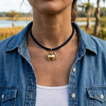 Daysailer Rope Necklace- Navy
