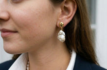 Baroque Freshwater Pearl Drop Earrings