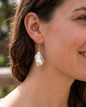 Baroque Freshwater Pearl Drop Earrings