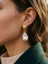 Baroque Freshwater Pearl Drop Earrings