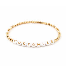 Custom Word Bracelet – Gold Filled