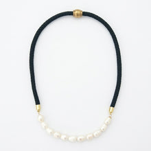 prepster dainty rope necklace- signature black